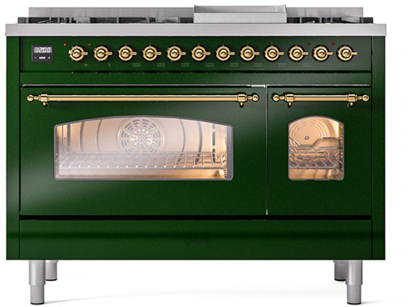 Ilve UP48FNMPEGG Emerald Green Brass