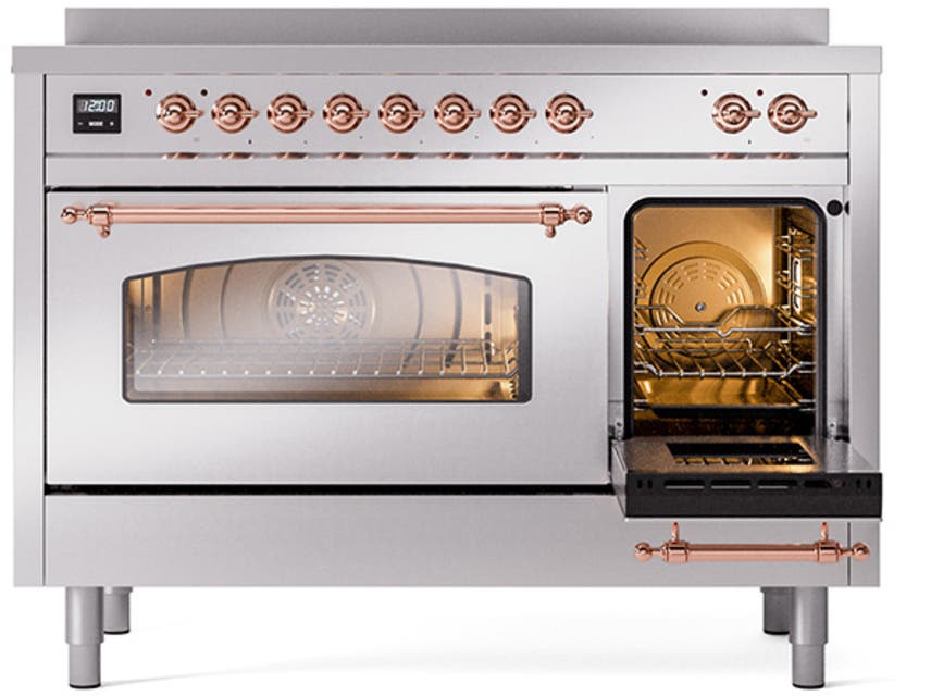 Ilve UPI486NMPSSP Stainless Steel Copper