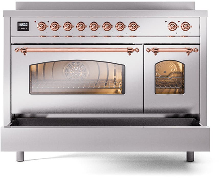 Ilve UPI486NMPSSP Stainless Steel Copper