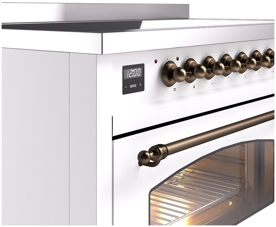Ilve UPI486NMPWHB White Burnt