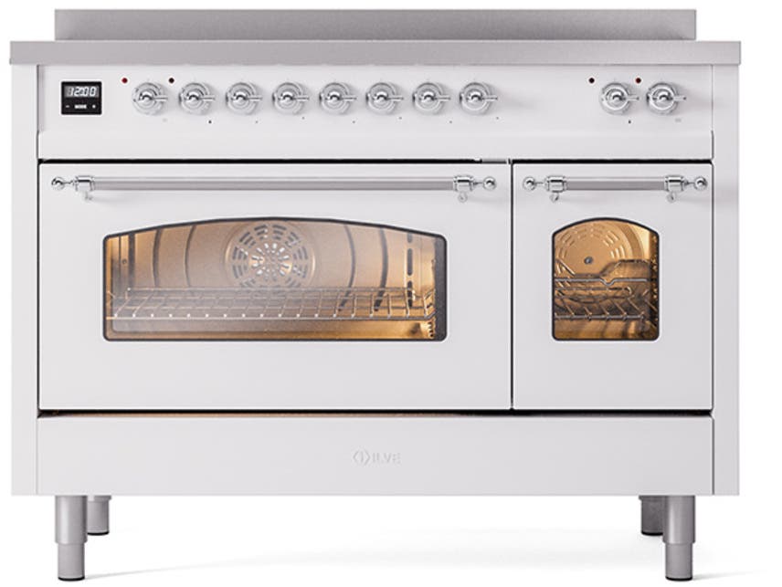Ilve UPI486NMPWHC White Chrome