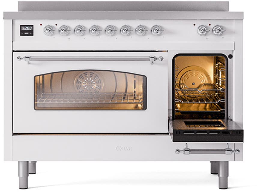 Ilve UPI486NMPWHC White Chrome