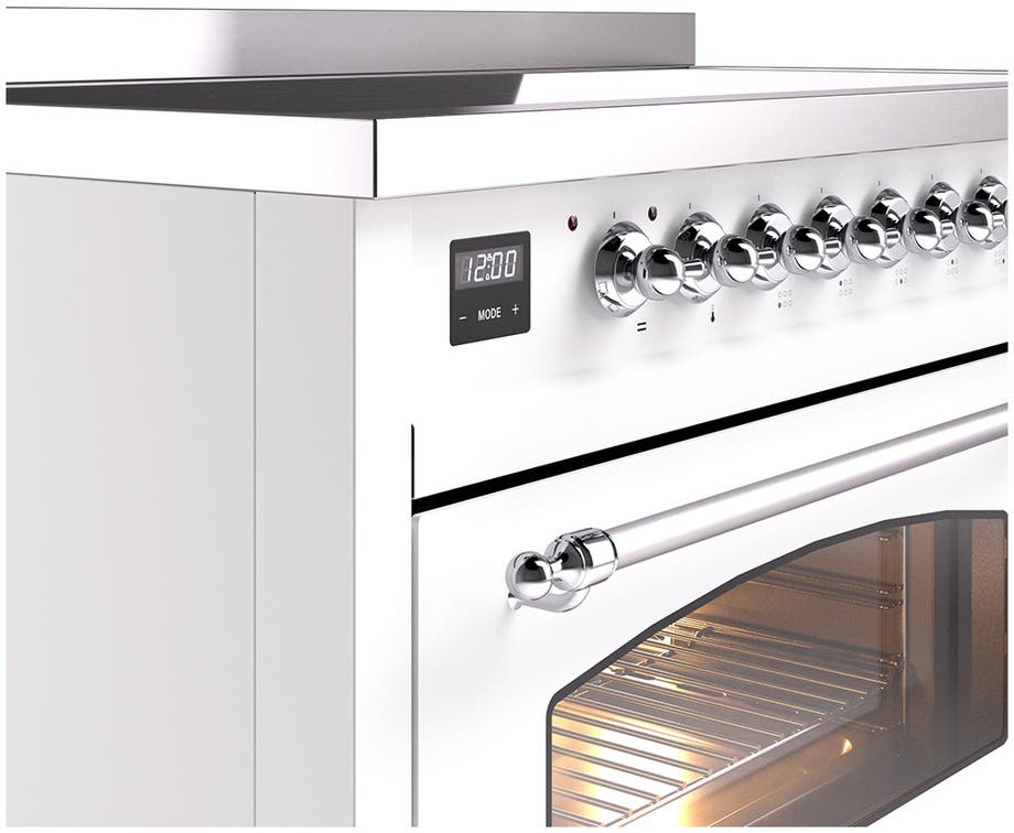 Ilve UPI486NMPWHC White Chrome