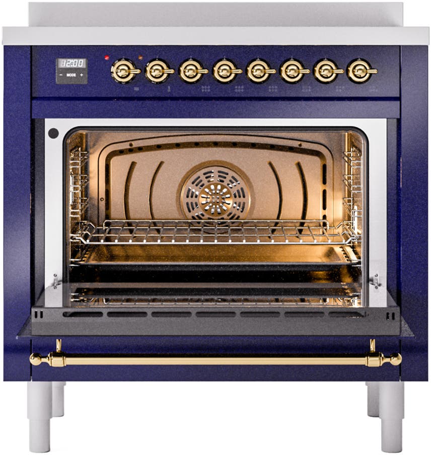 Ilve UPI366NMPMBG Midnight Blue Brass