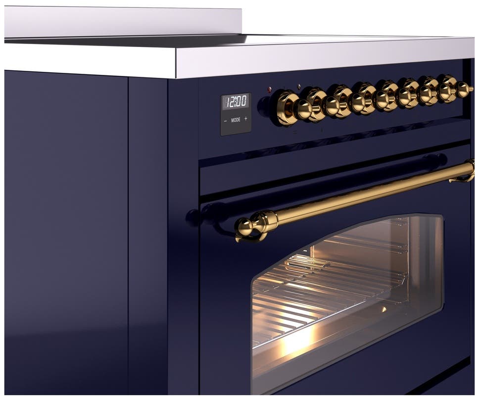Ilve UPI366NMPMBG Midnight Blue Brass