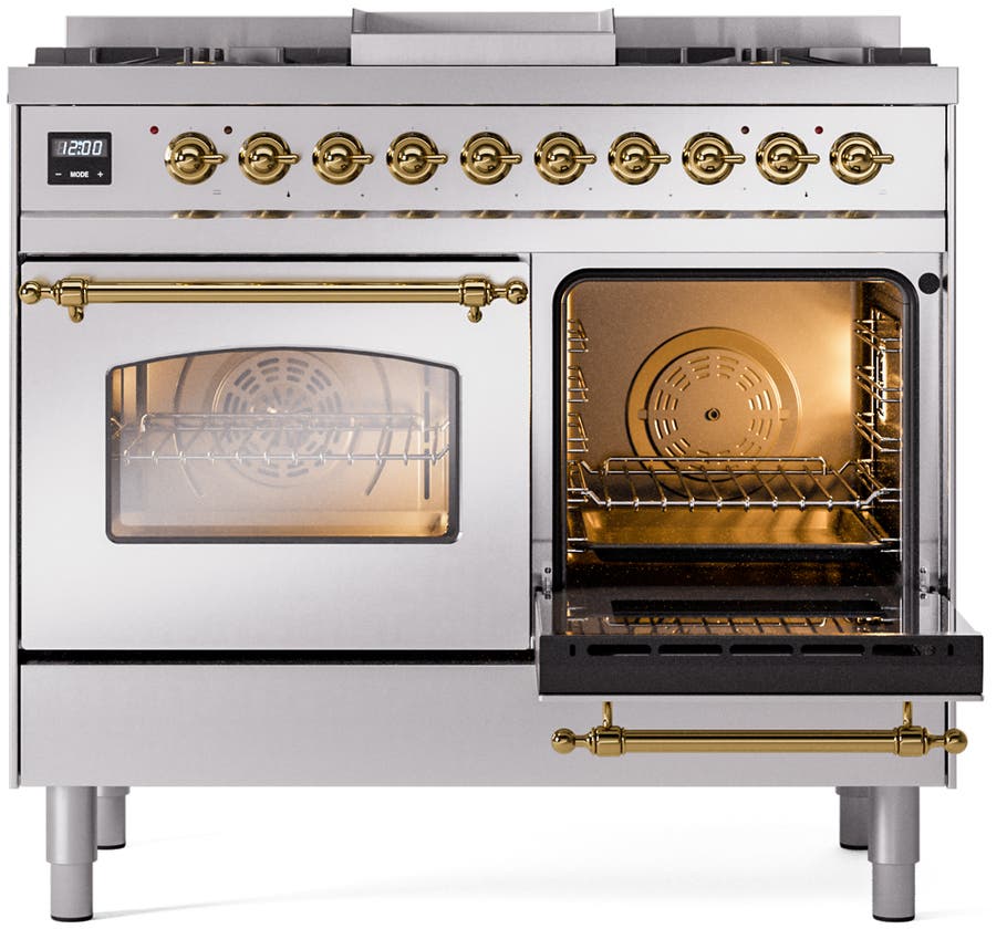 Ilve UPD40FNMPSSG Stainless Steel Brass