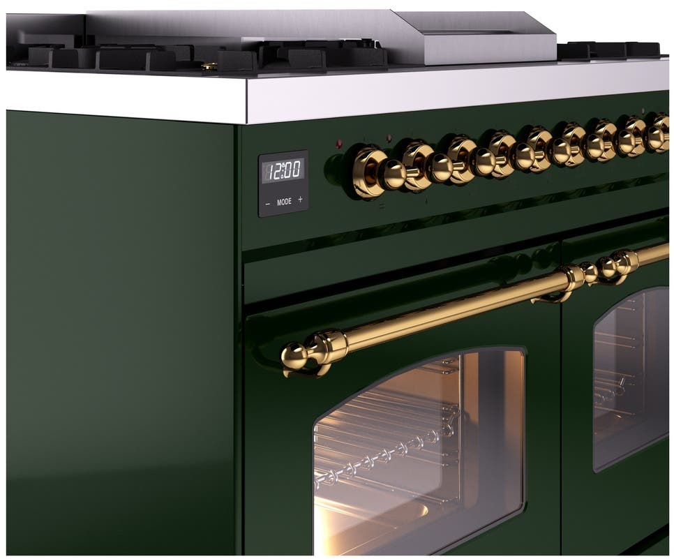 Ilve UPD40FNMPEGG Emerald Green Brass
