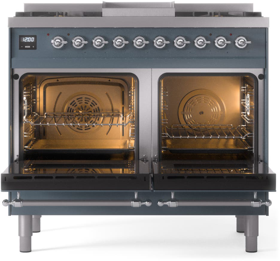 Ilve UPD40FNMPBGC Blue Grey Chrome