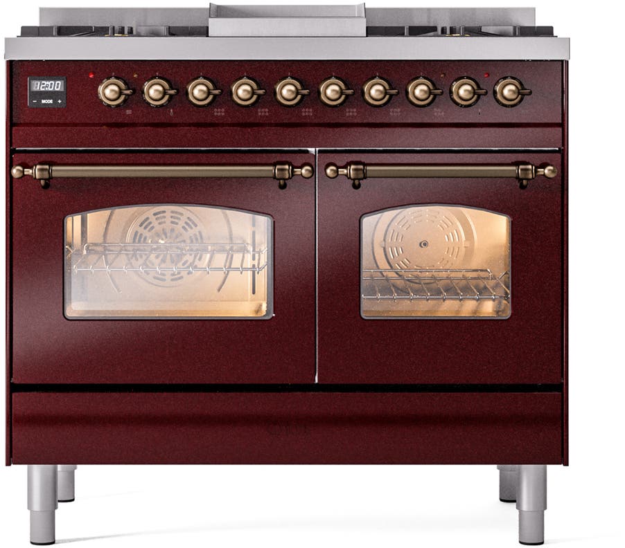 Ilve UPD40FNMPBUB Burgundy Burnt