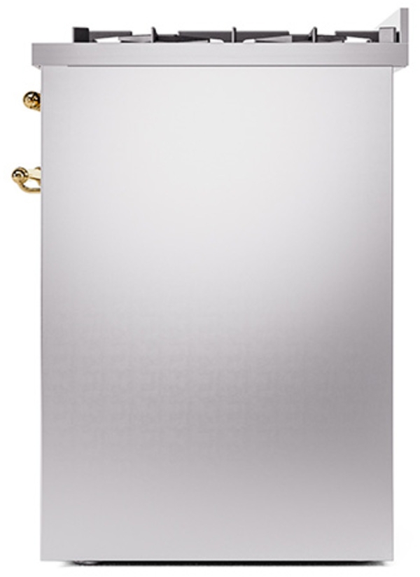 Ilve UP30NMPSSG Stainless Steel with Brass Trim