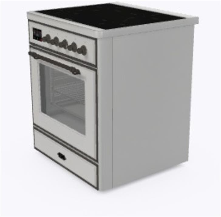 Ilve UMI09NS3SSB Stainless Steel W/ Bronze Trim