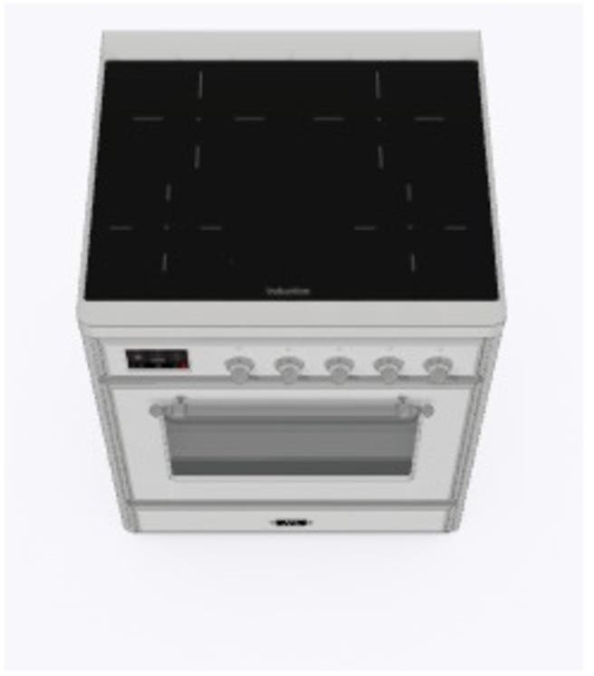 Ilve UMI09NS3SSC Stainless Steel W/ Chrome Trim