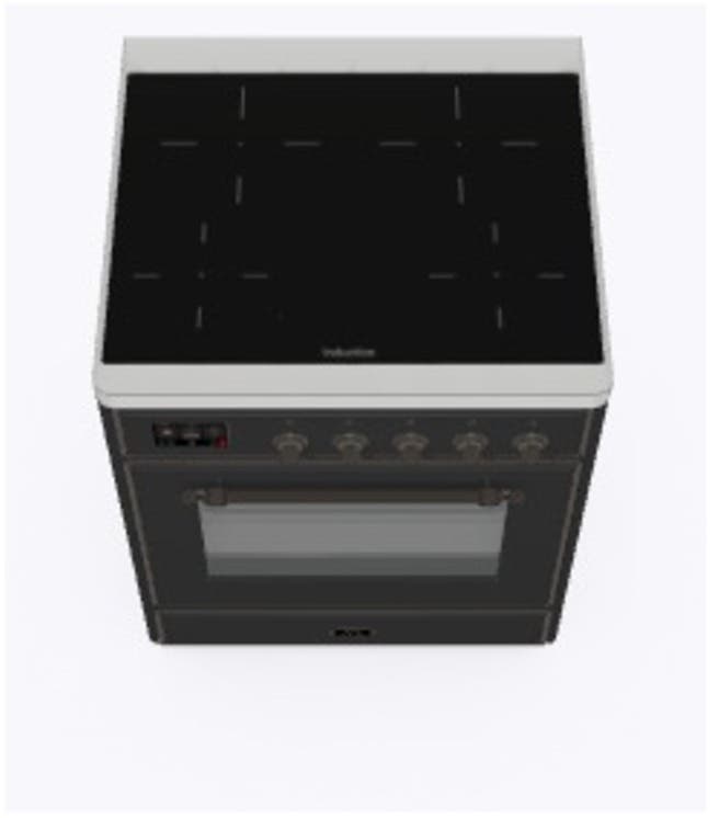 Ilve UMI09NS3MGB Matte Graphite W/ Bronze Trim