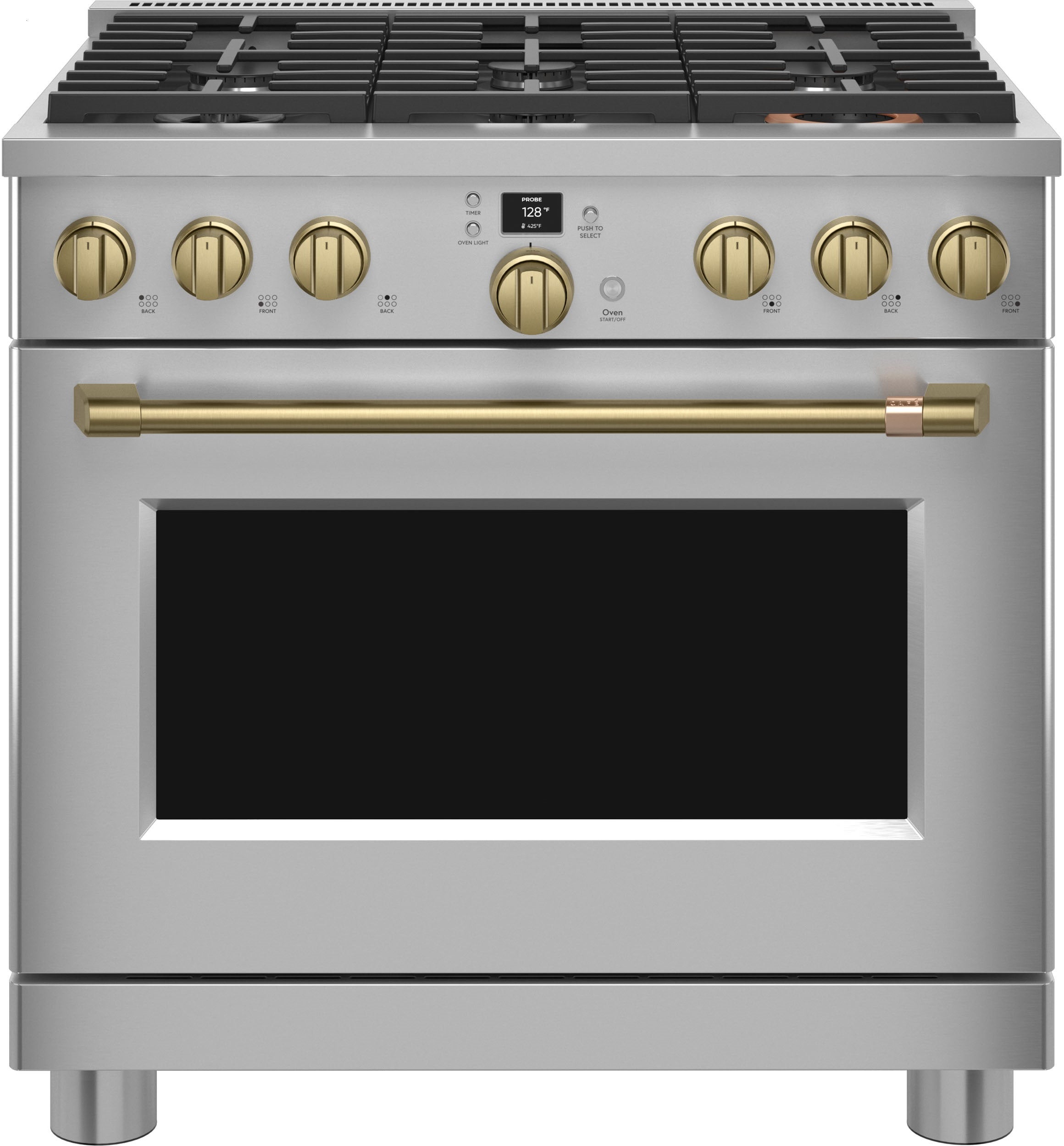 Cafe C2Y366P2TS1 36 Inch Smart Dual Fuel Professional Range