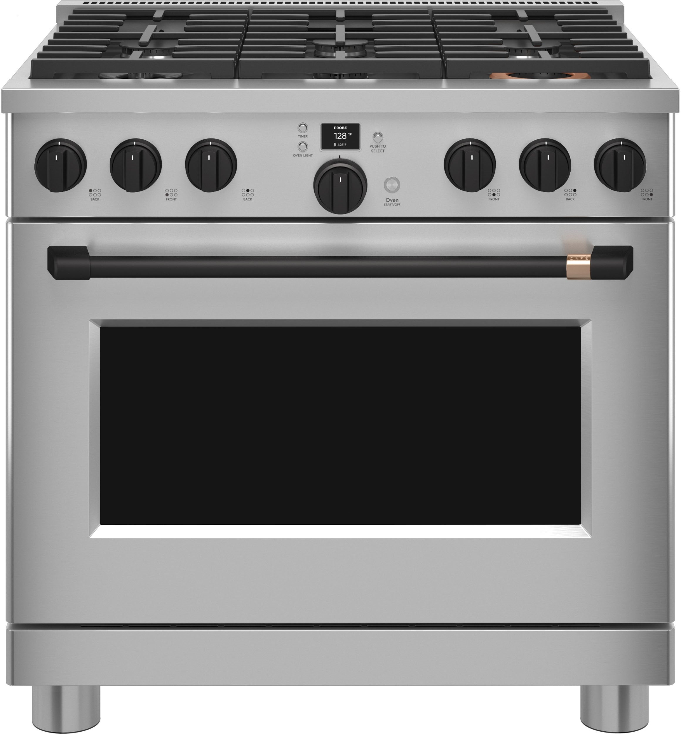 Cafe C2Y366P2TS1 36 Inch Smart Dual Fuel Professional Range