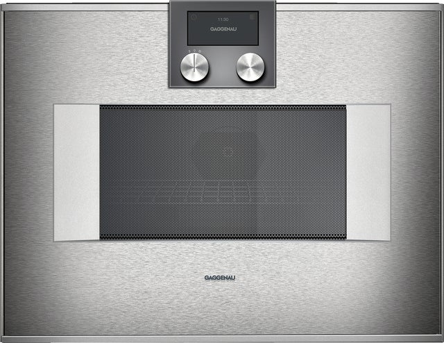 Gaggenau BM450710 1.3 cu. ft. Built-in Microwave Oven with 2,000 Wat...