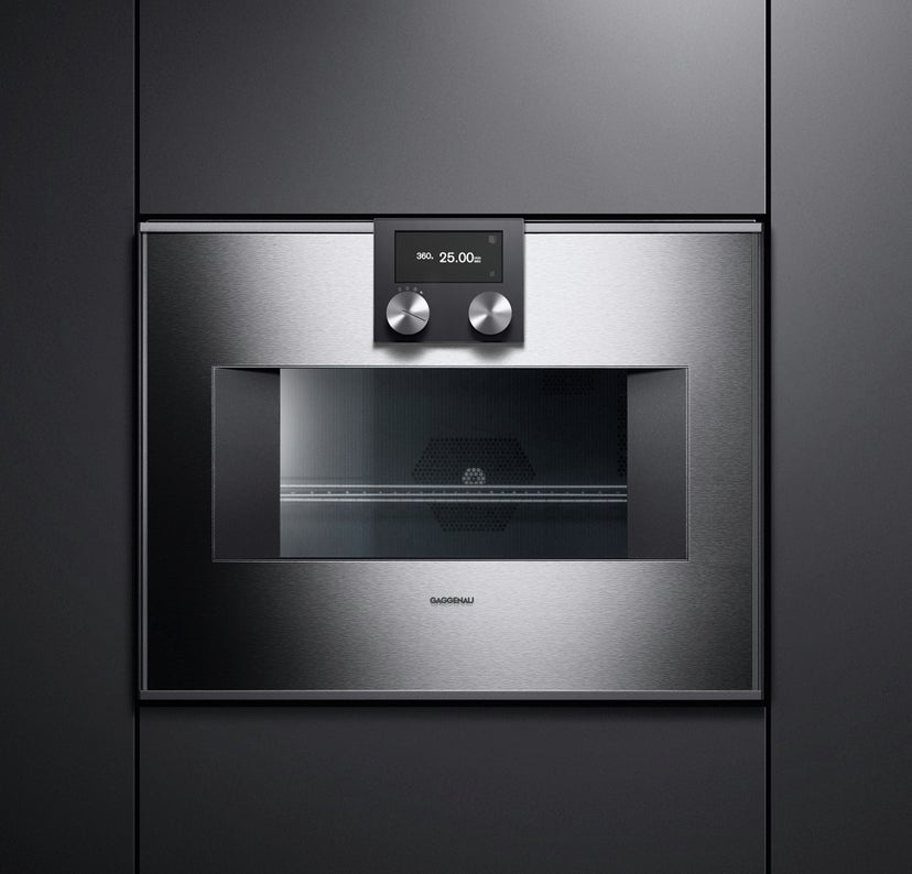 Gaggenau BM451710 1.3 cu. ft. Built-in Microwave Oven with 2,000 Wat...