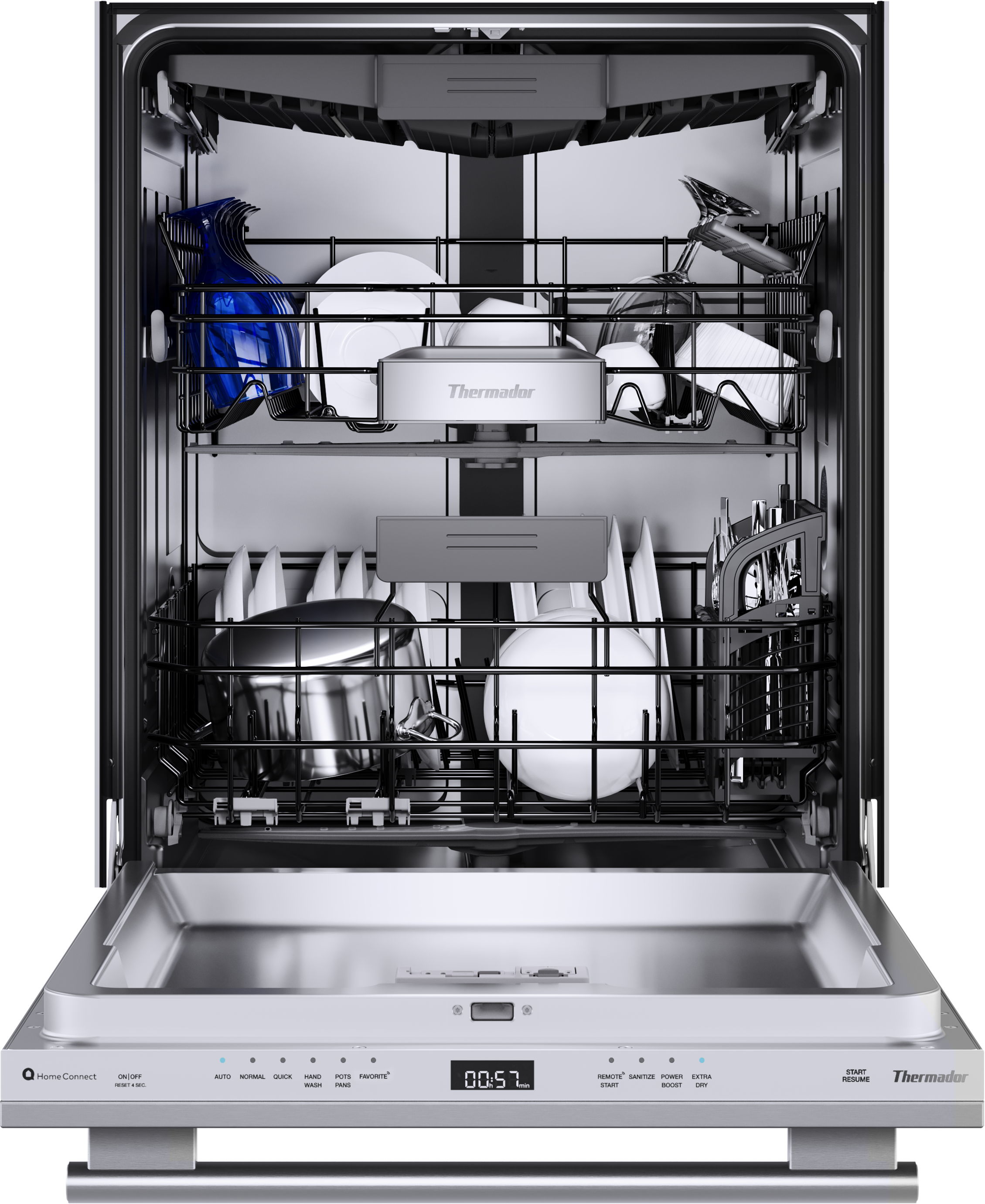 Thermador DWHD640EFM Stainless Steel With Masterpiece Handle