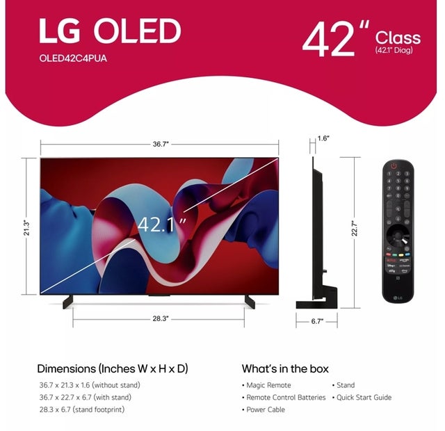 LG Electronics OLED42C4PUA