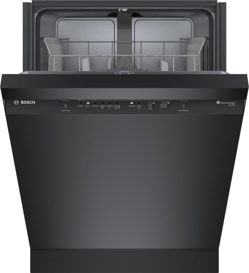 Bosch SHE41CM6N 300 Series 24 Inch Dishwasher with Recessed Handle...