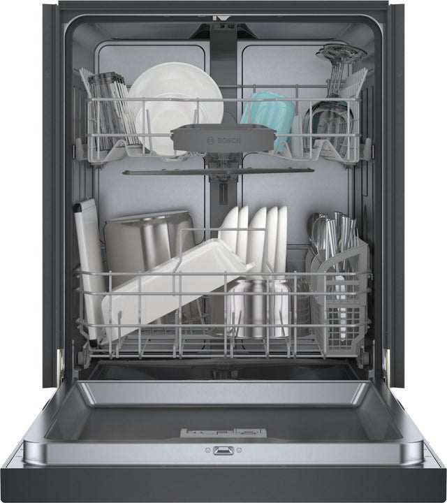 Bosch SHE41CM6N 300 Series 24 Inch Dishwasher with Recessed Handle...