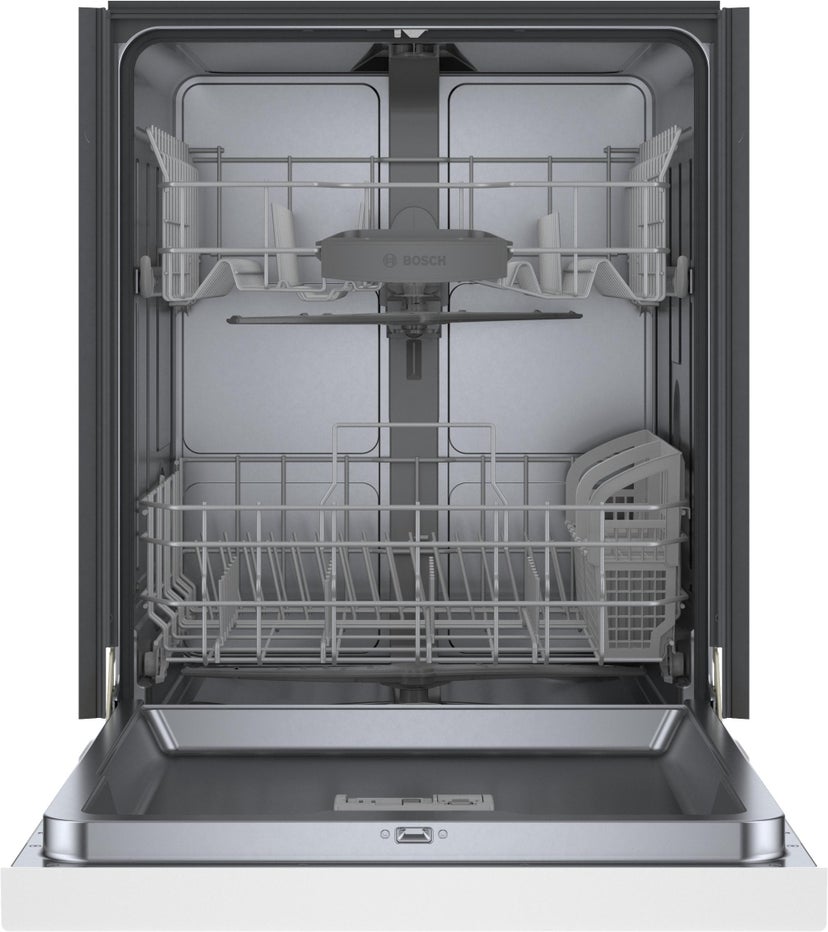 Bosch SHE41CM2N 300 Series 24 Inch Dishwasher with Recessed Handle...