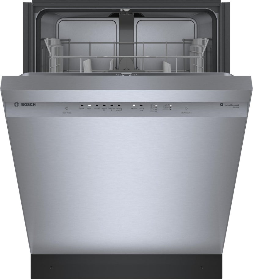 Bosch SHE41CM5N 300 Series 24 Inch Dishwasher with Recessed Handle...