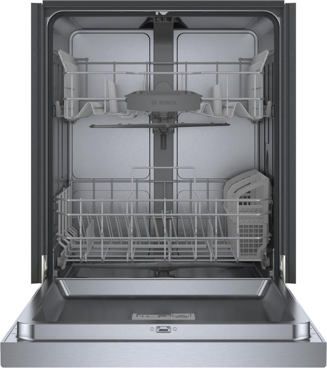 Bosch SHE41CM5N 300 Series 24 Inch Dishwasher with Recessed Handle...