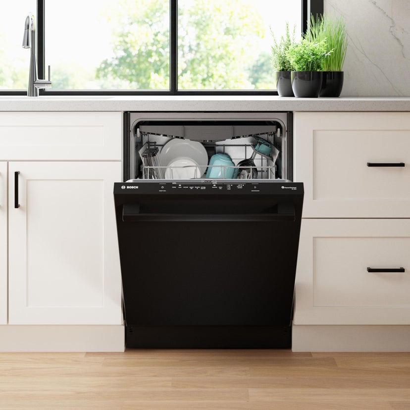 Bosch SHX5AEM6N 24 Inch Smart Fully Integrated Built-In Dishwasher...