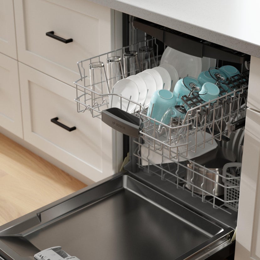 Bosch SHX5AEM6N 24 Inch Smart Fully Integrated Built-In Dishwasher...