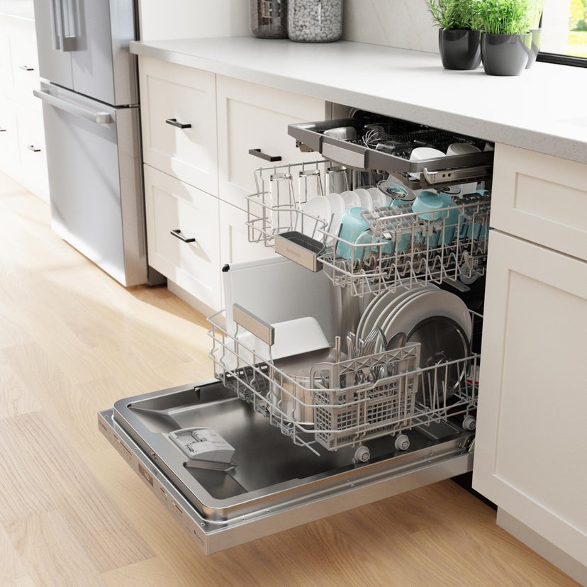 Bosch SHP78CP5N 24 Inch Built-in Dishwasher With Pocket Handle 3rd...