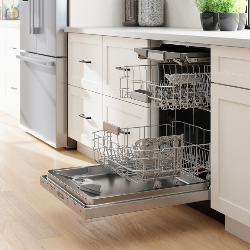 Bosch SHP78CP5N 24 Inch Built-in Dishwasher With Pocket Handle 3rd...