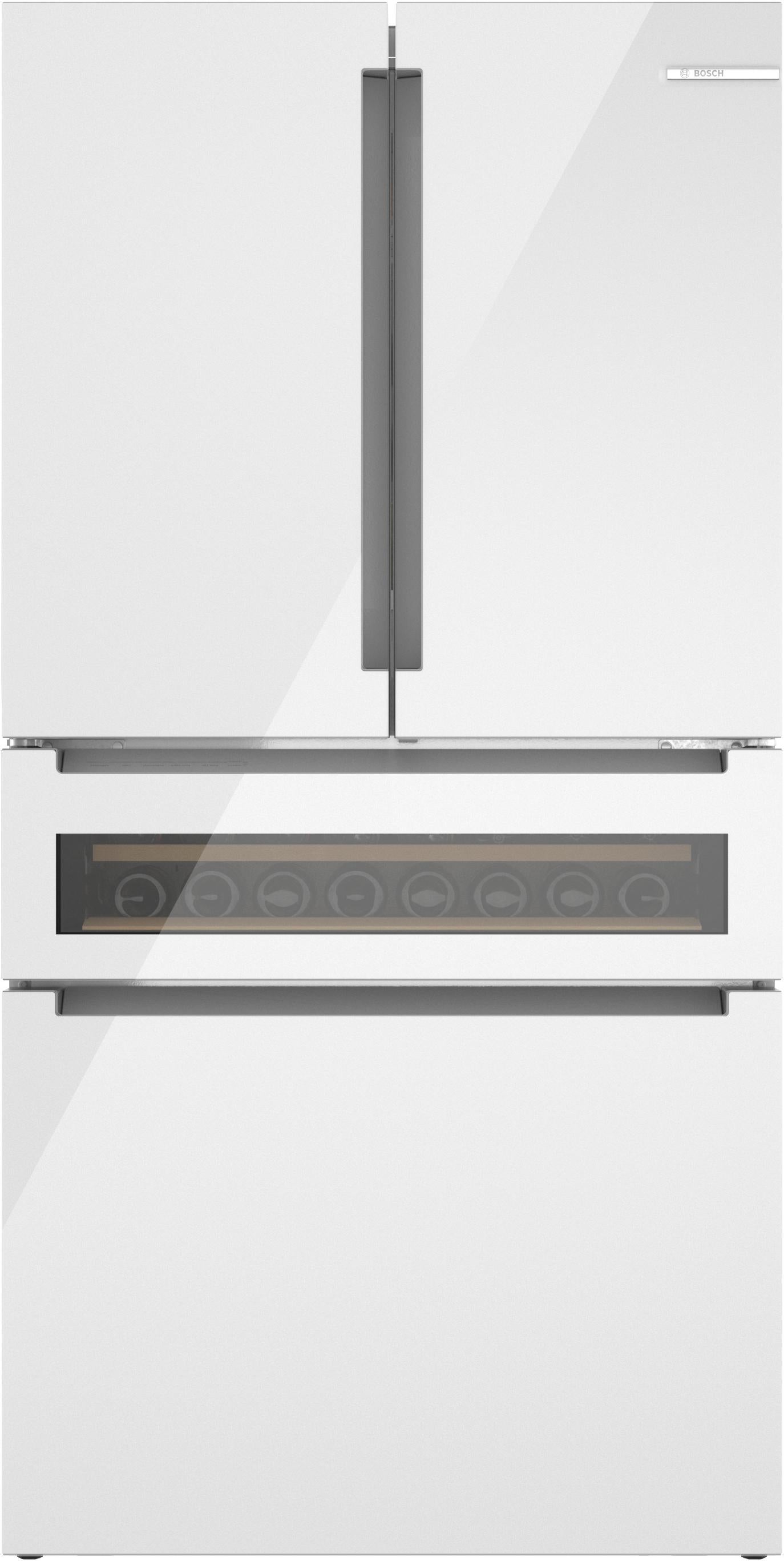 Bosch B36CL81ENW 36 Inch Freestanding 4 French Door Smart