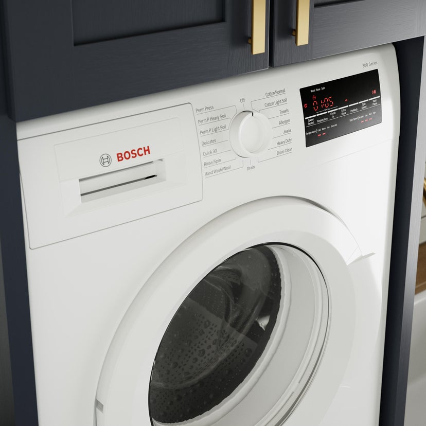 Bosch WGA12400UC 300 Series 24 Inch Front Load Washer with 2.2 cu. ...