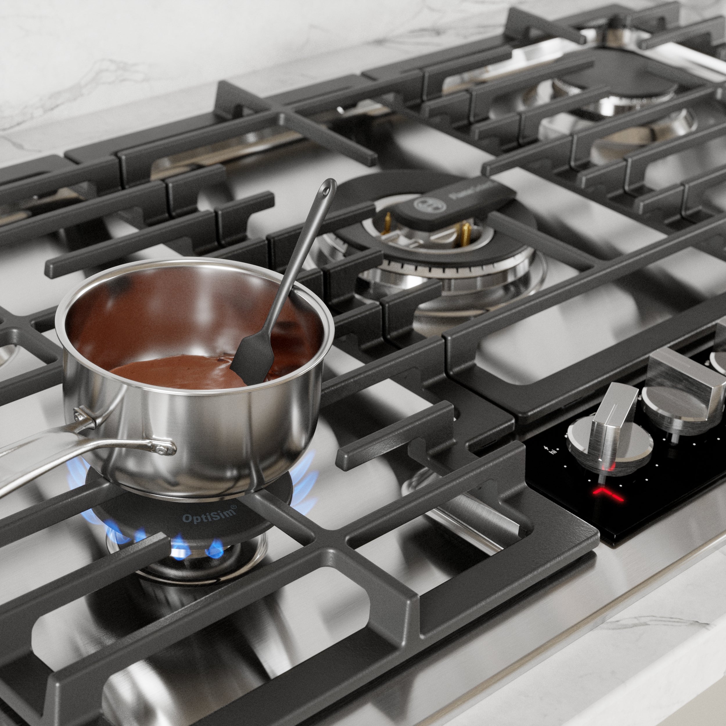 Bosch NGMP659UC 36 Inch Benchmark® Series Gas Cooktop: Stainless