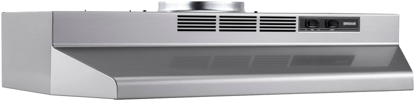 Broan F4024SF 24 Inch Convertible Under-Cabinet Range Hood, 230 ...