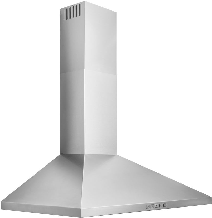 Broan BWP1364SS 36 Inch Convertible Wall-Mount Pyramidal Chimney R...