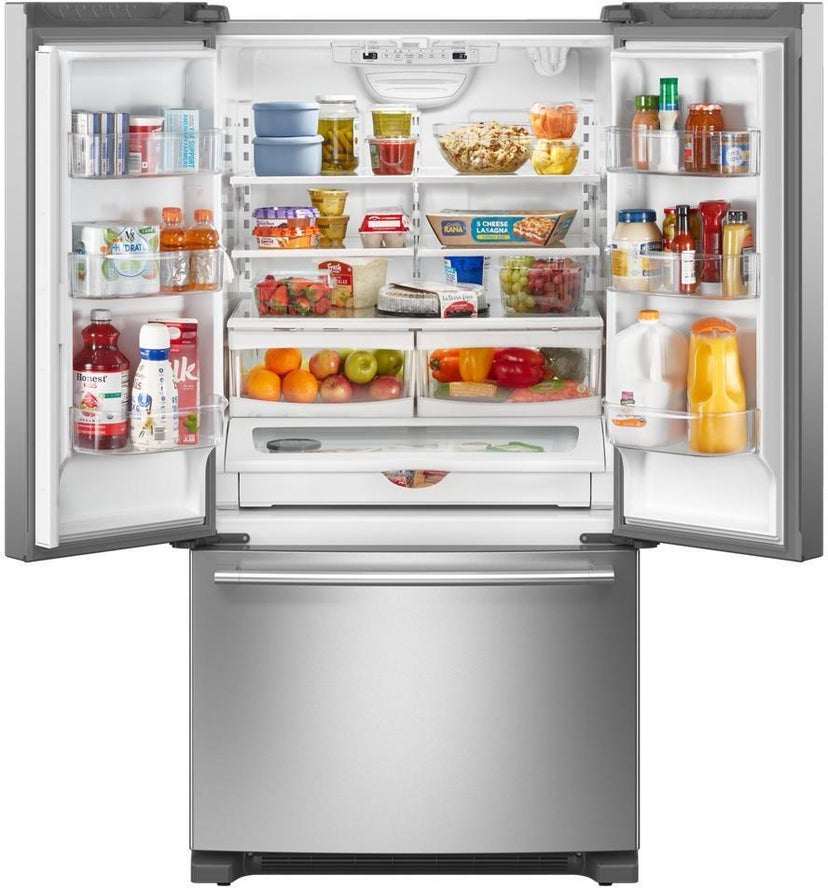 Maytag MRFF4236RZ 36 Inch 25 Cu. Ft. French Door Bottom Mount Refrig...