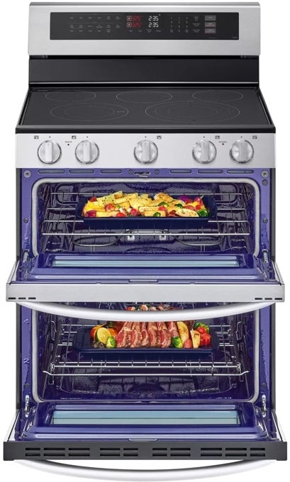 LG LDEL7324SE Double Electric Range With 7.3 Cu.ft Capacity: Sta...