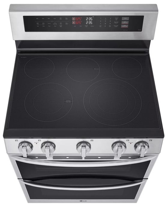 LG LDEL7324SE Double Electric Range With 7.3 Cu.ft Capacity: Sta...