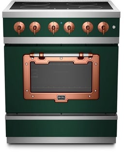 Moss Green With Brushed Copper Trim