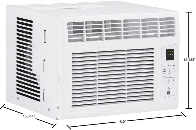 GE AHW06LZ Window Air Conditioner With Eco Mode, 24-Hour On/O...