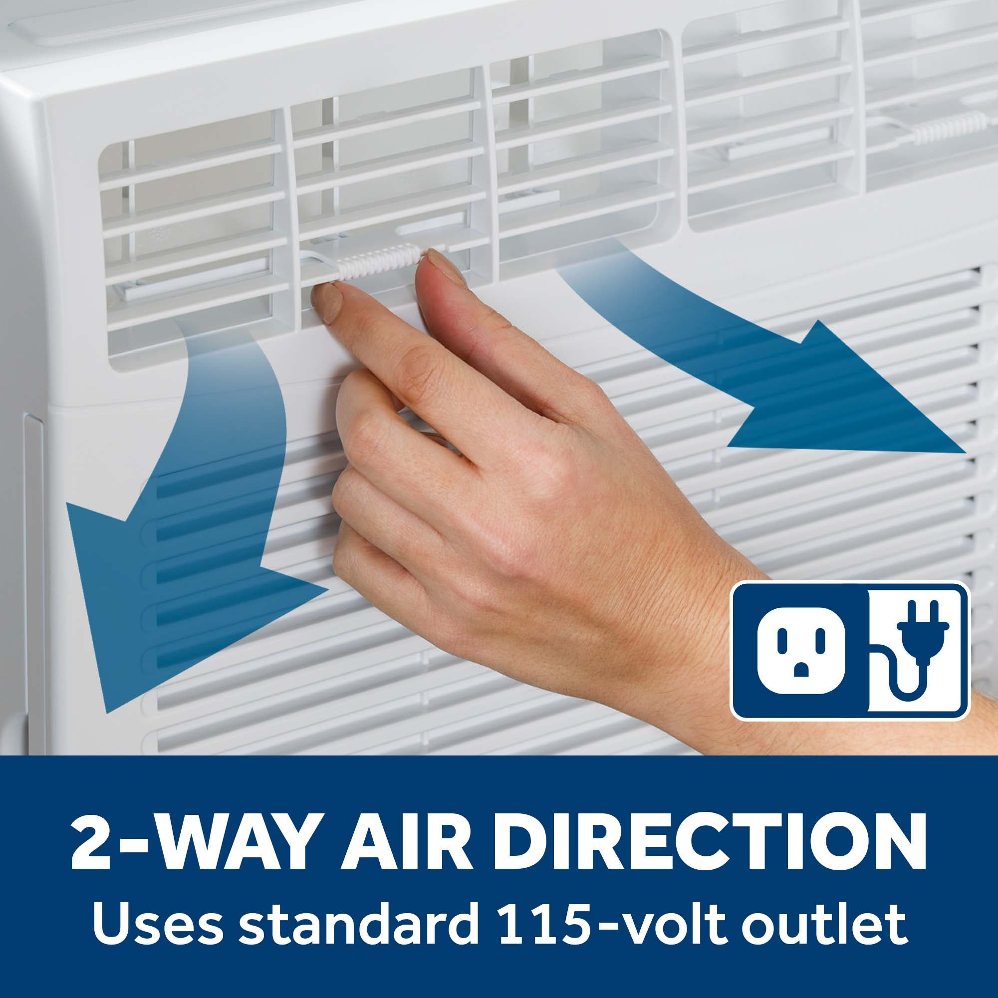 GE AWES06BWF 6,000 Btu, White