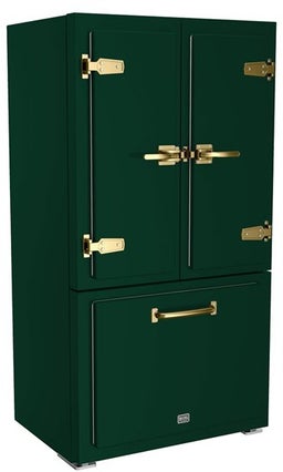 Moss Green With Brushed Brass Trim