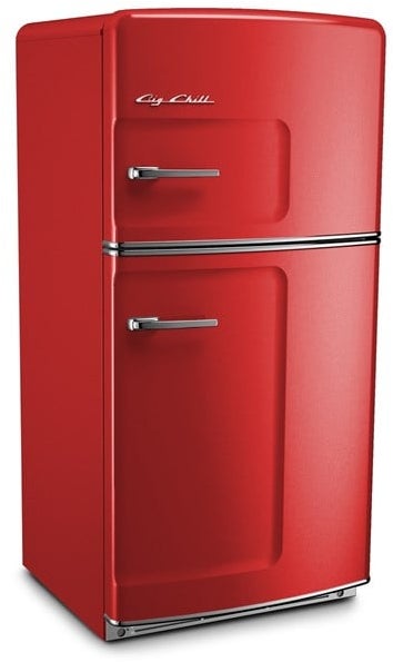 【大型・美品】リヤドロ／Sincerely／12422 Big Chill BC21TFRLX1CAR 33 Inch Retro Refrigerator Without Ice