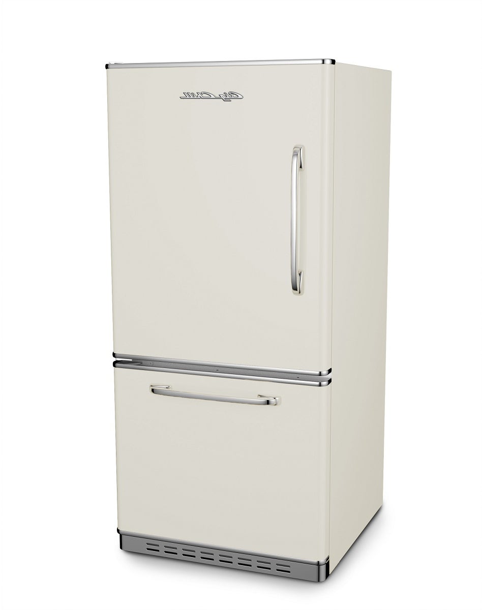 Big Chill BC19BFRRI2GW 30 Inch Retropolitan Fridge With Ice Maker: Grey W...