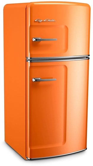Big Chill BC14TFRLX1O 28 Inch Retro Refrigerator Without Ice Maker