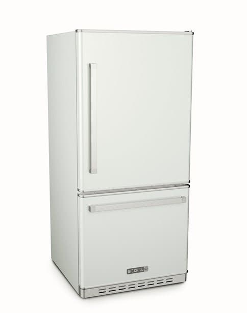 Big Chill BC19BFPLMWI2 Matte White, Left Handle