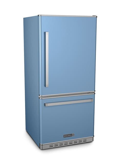 Big Chill BC19BFPLPBI2 Pastel Blue, Left Handle