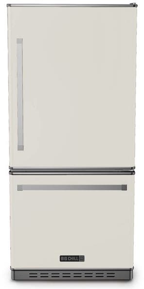 Big Chill BC19BFPLGWI2 Grey White, Left Handle